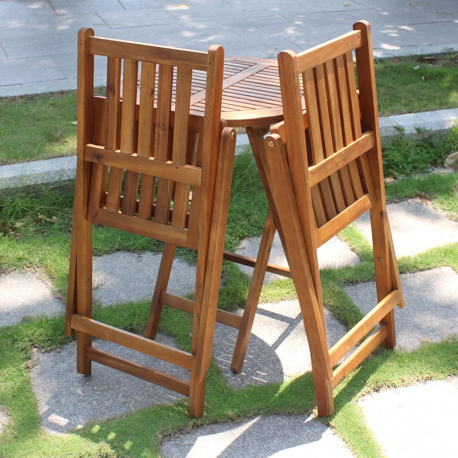 Merry Garden Products Bistro Table and Chair Set, Outdoor Furniture - Image 4